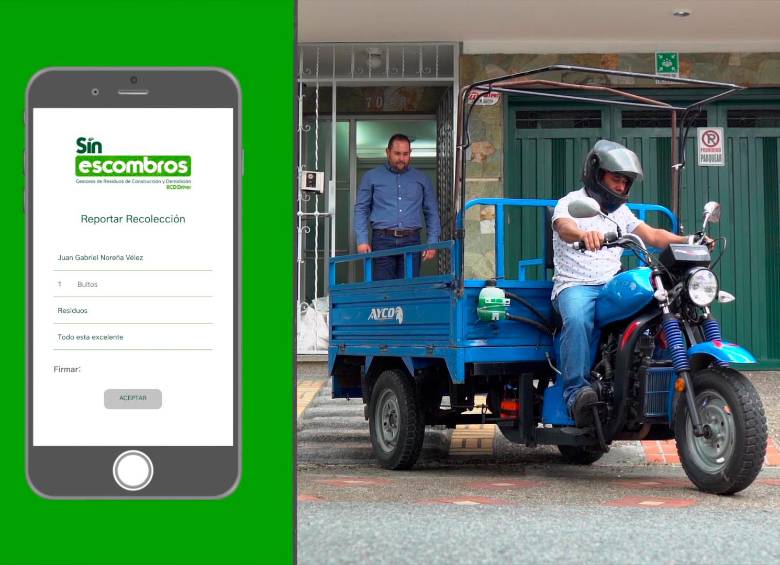 Sin Escombros App es una solución innovadora para reducir el impacto negativo de la disposición de RCD en el Área Metropolitana. 