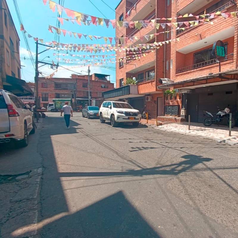 En este sector del barrio Trinidad, suroriente de Medellín, ocurrió el asesinato de Daniel Felipe Jaramillo Franco, de 38 años. FOTO: ALEJANDRA MORALES RÍOS