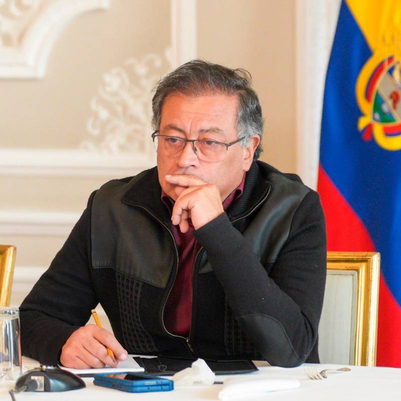 El presidente Gustavo Petro luce solitario en la segunda mitad de su gobierno que culmina en 2026. FOTO el colombiano