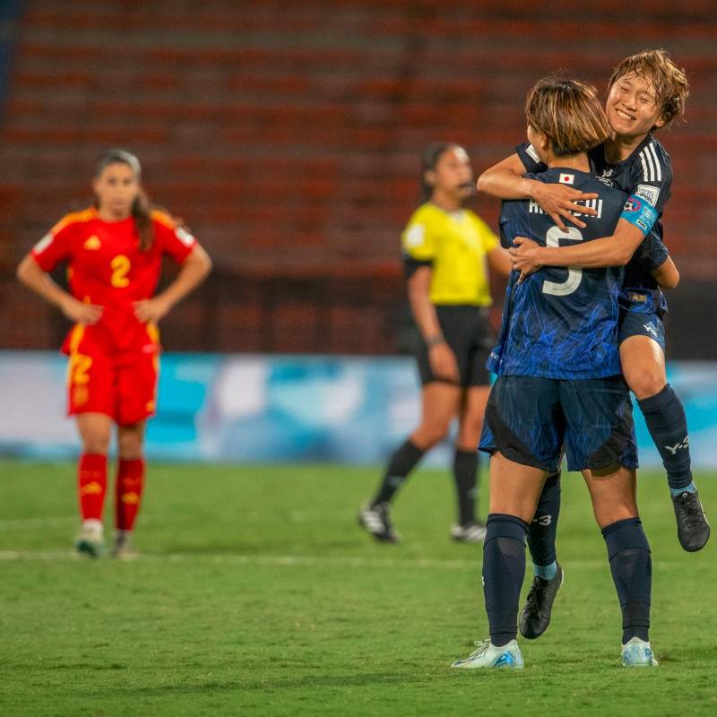 La Selección de Japón dejó en el camino a la de España. FOTO JUAN ANTONIO SÁNCHEZ