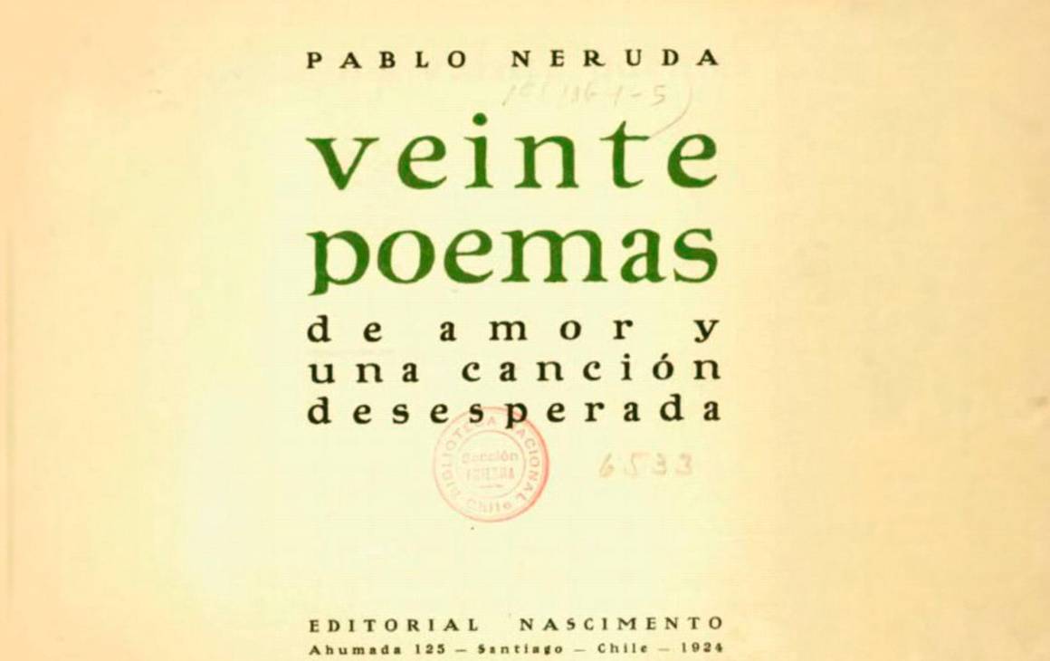  Un siglo de Veinte poemas de amor 