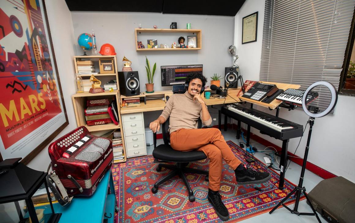 Estudio de Juancho Valencia.