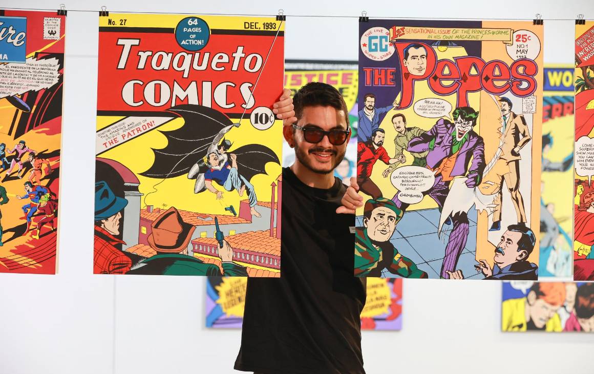 La exposición se puede ver en El Coleccionista Galería (Cra 45 # 25 - 15 en Barrio Colombia) hasta el 23 de marzo. Foto Manuel Saldarriaga.