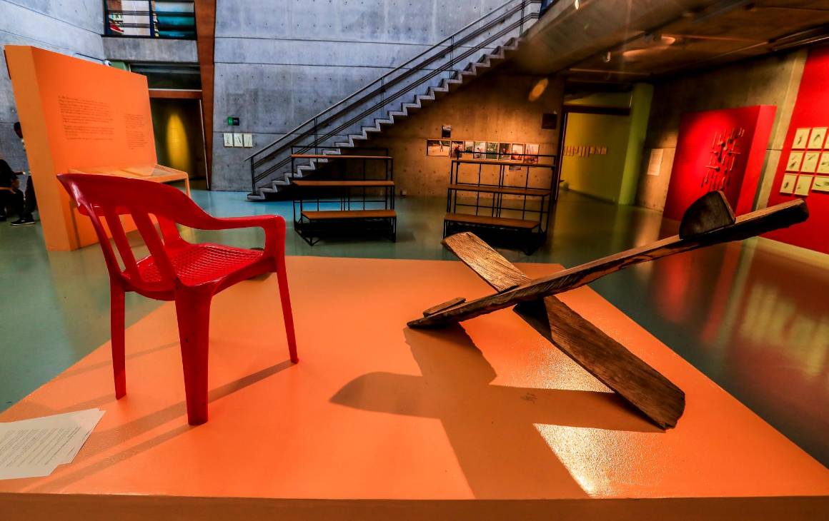 La exposición empezó en una tesis que José Ignacio y María Patricia hicieron en los años 80. Foto: Jaime Pérez.