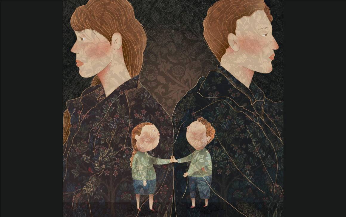 Título ilustración: Deja que gane el amor, no el resentimiento / Amalia Restrepo Aguirre / @amalia.restrepo / Técnica: Digital / 2023 