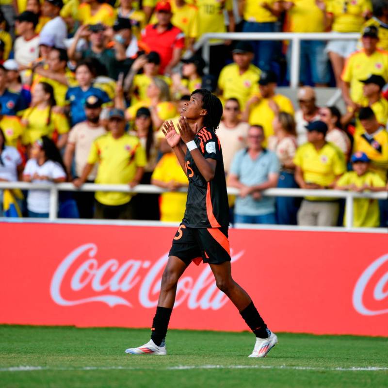 La futbolista Karla Torres ha sido la figura de la Selección Colombia en los cuartos de final del Mundial Femenino sub-20. FOTO: CORTESÍA FEDERACIÓN COLOMBIANA DE FÚTBOL 
