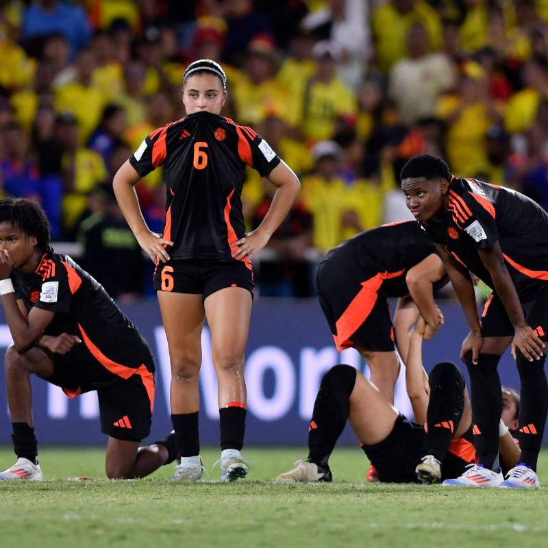 La eliminación en penaltis deja una sensación agridulce para la Tricolor, que se despide con la frente en alto. Nuestras guerreras. Colombia mostró una enorme evolución en su fútbol femenino juvenil. Foto: Getty.