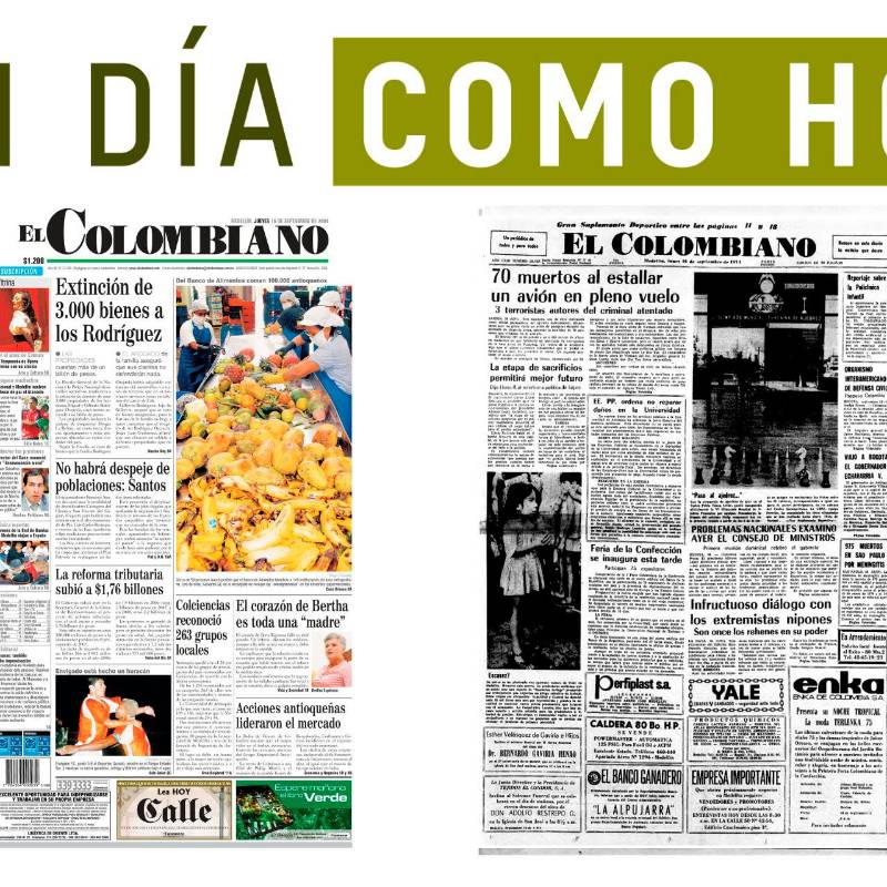 Un día como hoy 16 de septiembre