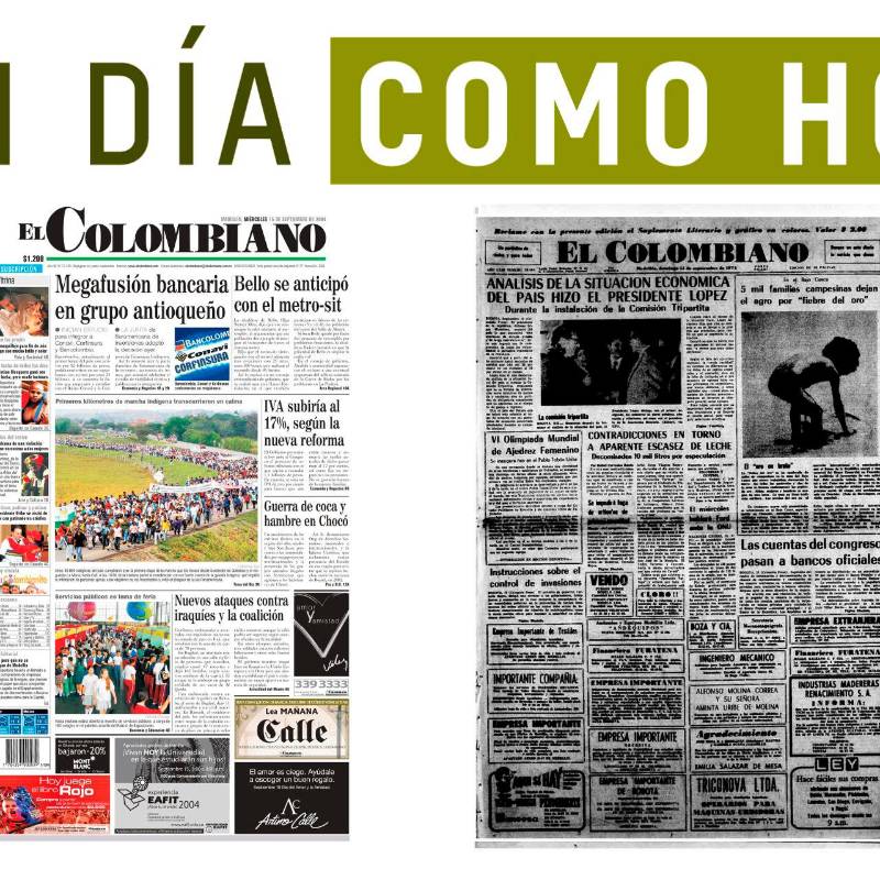 Un día como hoy 15 de septiembre