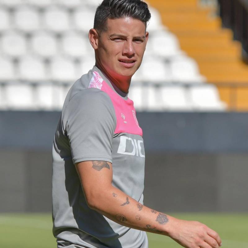 El 10 del Rayo Vallecano volvió a entrenamiento con el club español tras la doble fecha de Eliminatorias al Mundial con la Selección Colombia. FOTO: CUENTA DE X @RayoVallecano