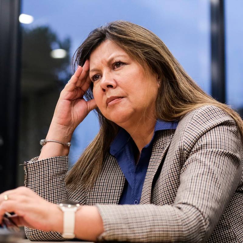 La fiscal General de la Nación, Luz Adriana Camargo Garzón, estará en el cargo hasta 2028. FOTO colprensa