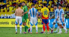 Los encopetados bicampeones de la Copa América sucumbieron ante el juego de Colombia en Barranquilla. FOTO Juan Antonio Sánchez 