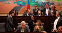 Esta semana hubo un duro debate sobre el monto del presupuesto 2025, pero finalmente no se aprobó nada. Ahora, senadores y representantes transitan un camino incierto. FOTO COLPRENSA