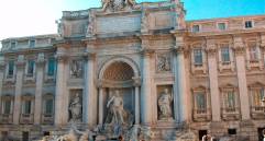 La Fontana di Trevi es uno de los lugares más visitados de Roma, la capital de Italia. FOTO: EL COLOMBIANO