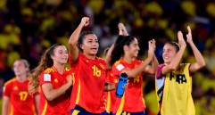 La Selección de España es una de las que ya confirmó su cupo en cuartos de final y llegará a Medellín para jugar en el Atanasio Girardot. FOTO TOMADA @FIFAWWC