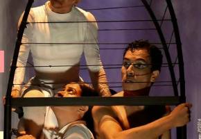 Imagen de la obra Donde las células se mueren y los pájaros no pueden volar, que se presentará el jueves 21 de marzo en Casa del Teatro. FOTO Cortesía 