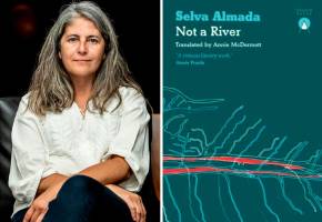 A principios de año Selva Almada estuvo en Medellín, en el marco del Hay Festival. Esta es la portada de la edición que compite en el International Booker Prize 2024. Fotos: Jaime Pérez. Cortesía.