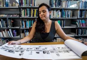 Diana María Bustamante es profesora de arquitectura en el Colegio Mayor de Antioquia y en la Universidad Nacional. FOTO jaime pérez.