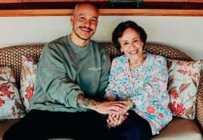 Los hermanos Andrés y Blanca Uribe comparten el amor por la música, así la vivan en diferentes géneros. Toda una familia muy musical y talentosa. Foto: Manuel Saldarriaga