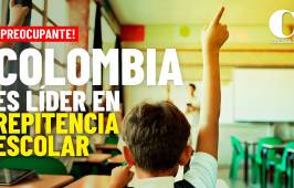 ¡Preocupante! Colombia es líder en repitencia escolar