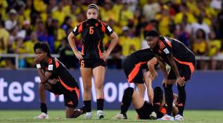 La eliminación en penaltis deja una sensación agridulce para la Tricolor, que se despide con la frente en alto. Nuestras guerreras. Colombia mostró una enorme evolución en su fútbol femenino juvenil. Foto: Getty.