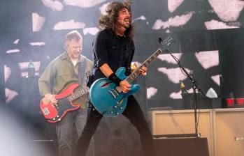 Dave Grohl también publico el libro ‘The Storyteller’, historias de vida y música en 2022. Foto Getty.