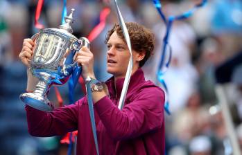 El tenista italiano Jannik Sinner se dio a conocer al mundo en 2019, cuando quedó campeón del torneo Next Generation, donde compiten los mejores tenistas sub-21 del ranking mundial de la ATP. FOTO Getty