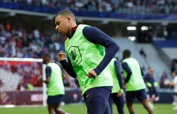 Kylian Mbappé cuando hacía parte de las filas del PSG. FOTO: Tomada del X @PSG_espanol