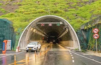 La ampliación del Túnel de Oriente para mejorar la conectividad entre los valles de Aburrá y San Nicolás, Oriente antioqueño, será una de las grandes apuestas de Odinsa, filial de Grupo Argos, el próximo año. FOTO Carlos Velásquez