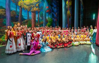 Montaje de Alicia en el país de las maravillas del Ballet Metropolitano de Medellín. Foto cortesía BMM.