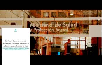 El documento con la reforma a la salud contenía 49 artículos. FOTO CORTESÍA