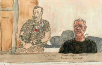 Dominique Pelicot es señalado de drogar a su expareja para que la violaran decenas de hombres entre 2011 y 2020. FOTO AFP 