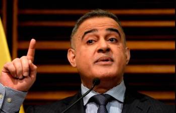 El fiscal general de Venezuela, Tarek William Saab aseguró que el Tribunal Supremo de Justicia decidirá cuando será de conocimiento público las actas de escrutinio de las elecciones presidenciales. FOTO: AFP