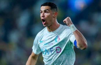 Cristiano Ronaldo, de 39 años, podría regresar a la liga saudita el próximo viernes. FOTO: GETTY