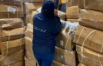 En agosto, la Dian realizó 1.397 aprehensiones de mercancía. FOTO COLPRENSA