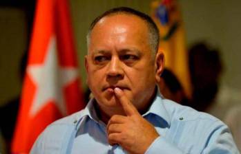El ministro de Interior venezolano, Diosdado Cabello, acusó EE. UU. de apoyar un supuesto plan de terrorismo en Venezuela. FOTO: AFP