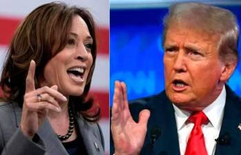 Segundo debate presidencial en Estados Unidos - Kamala Harris y Donald Trump. Foto: AFP