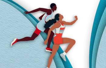 Antes de iniciar actividades como correr, así sea de manera recreativa, es fundamental consultar a un especialista médico y realizar una valoración física para no sufrir complicaciones posteriores. FOTO ilustraciones adaptadas de SStock