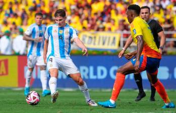 Ante Colombia, Argentina sufrió lercera derrota en los últimos cinco años. FOTO: Tomada del X @Argentina