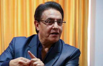 El candidato presidencial Fernando Villavicencio fue asesinado el pasado 9 de agosto por un sicario, luego de salir de una reunión de campaña en Quito. Según las autoridades, el atacante era colombiano. FOTO CORTESÍA