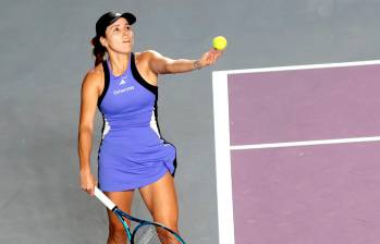 Camila Osorio es actualmente la número 80 del ranquin mundial de tenis. FOTO AFP