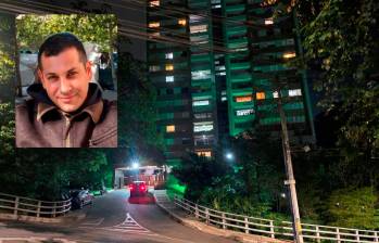 Dentro de este conjunto residencial, en El Poblado, apareció sin vida el ingeniero de sistemas israelí Yariv Bokor, de 49 años. FOTOS: SANTIAGO OLIVARES TOBÓN Y CORTESÍA