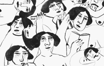 Título ilustración: Todo al mismo tiempo / Sara Rodas Correa / @miradademolusco / Técnica: Acuarela / edición digital / 2020 