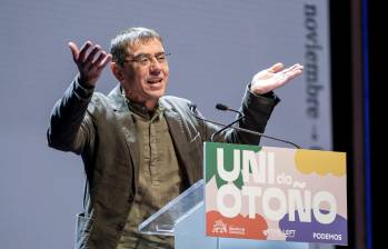 Politólogo español, Juan Carlos Monedero. Foto: Getty
