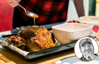 Un buen pernil debe tener una buena salsa de frutas. FOTO GETTY