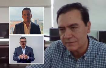 El abogado Édgar Eduardo Riveros Rey, habría sobornado a Sneyder Pinilla y Olmedo López para que cambiaran sus declaraciones en la Fiscalía y no perjudicaran a otros implicados en el escándalo de la UNGRD. FOTO: CORTESÍA Y CAPTURA VIDEO SNEYDER PINILLA Y OLMEDO LÓPEZ