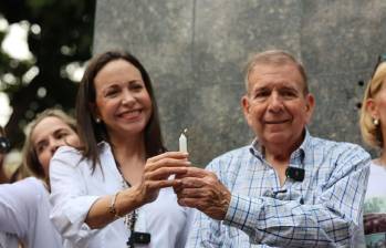 María Corina Machado y Edmundo González. Foto: Europa Press