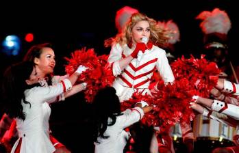 Imagen de 2012 del concierto de Madonna en Medellín. FOTO Archivo EC 