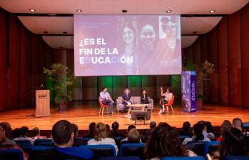 Los estudiantes compartieron sus proyectos de aprendizaje experiencial en el evento académico Acción Eafit, celebrado entre el 27 y el 31 de mayo. Fotos: Eafit