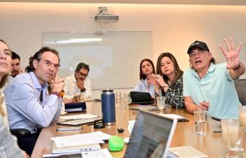 Bolívar manifestó tras el encuentro, que es posible dejar de lado las ideologías para trabajar en beneficio de los más vulnerables. FOTO: CORTESÍA